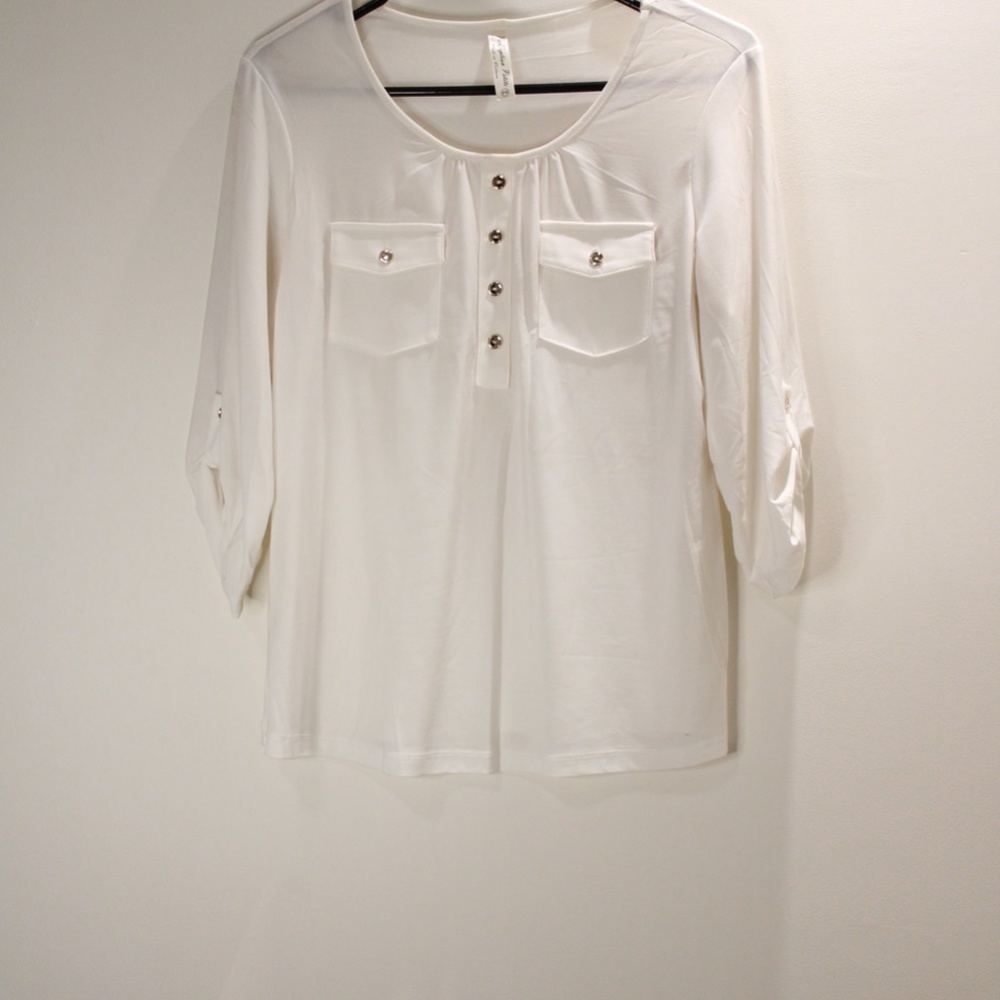 Off White Blouse